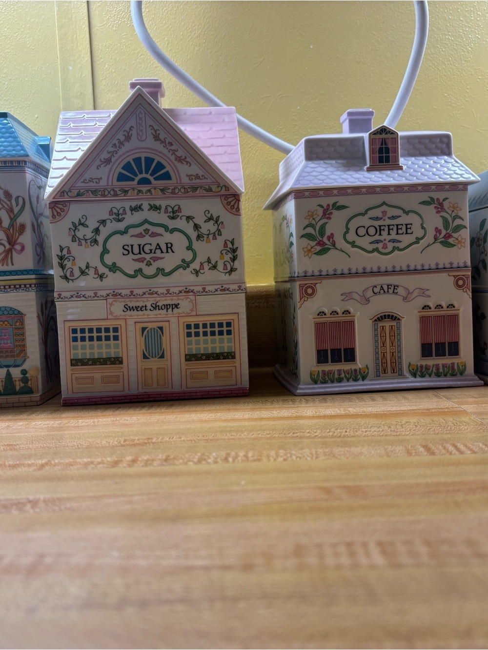 Vintage-Style Lenox Ceramic Canister Set